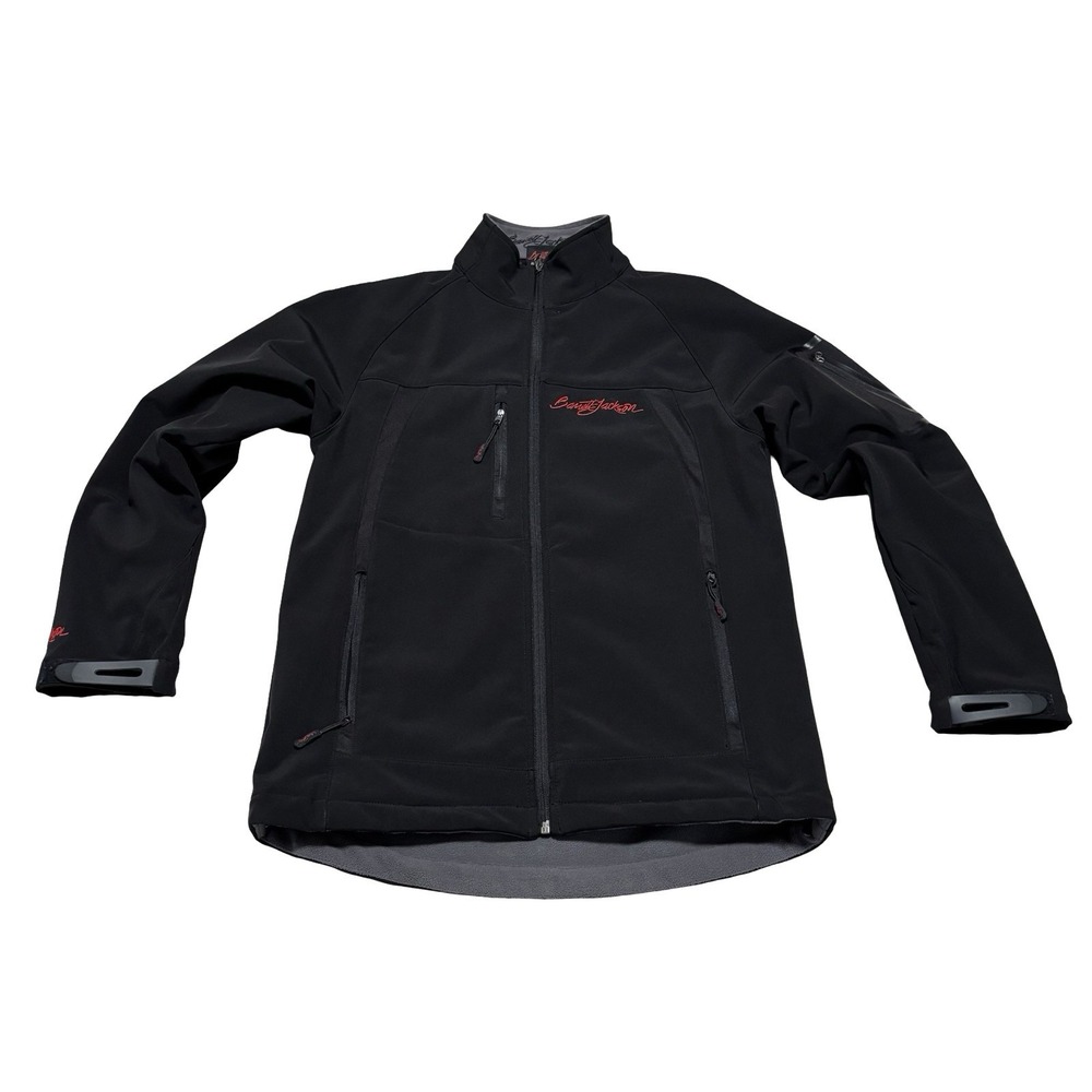 Barrett‎ Jackson Auto Auction Offical Merch Men's Softshell Jacket Small 19.5x28